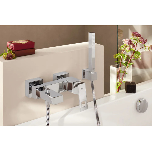 Смеситель для ванны и душа Grohe Eurocube хром (23141000)