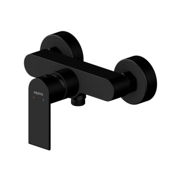 Смеситель для душа Aquatek Лира черный матовый (AQ1460MB)