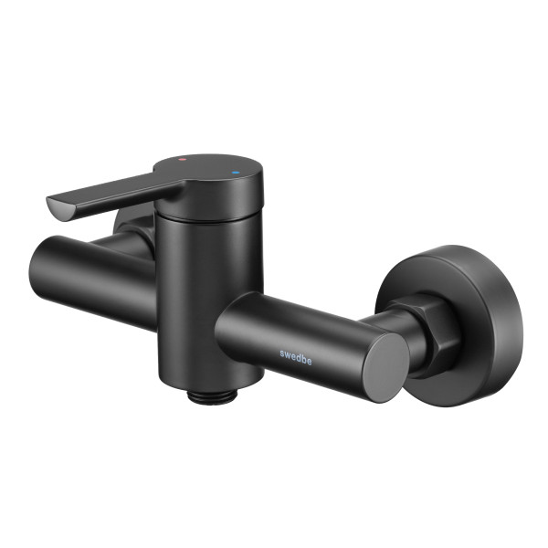 Смеситель для душа Swedbe Diana черный (1020B)