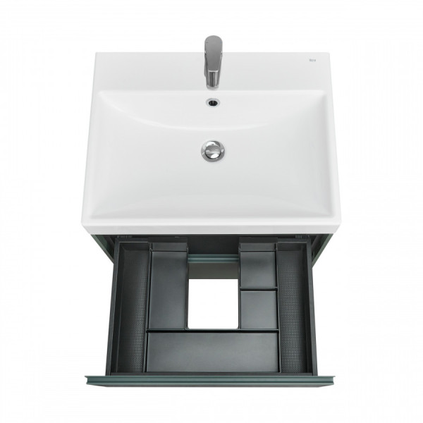 Тумба подвесная Roca Ona 585x450x565 зеленый матовый (A857613513)