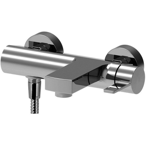 Смеситель для ванны и душа Paffoni Rock хром (RO022CR)