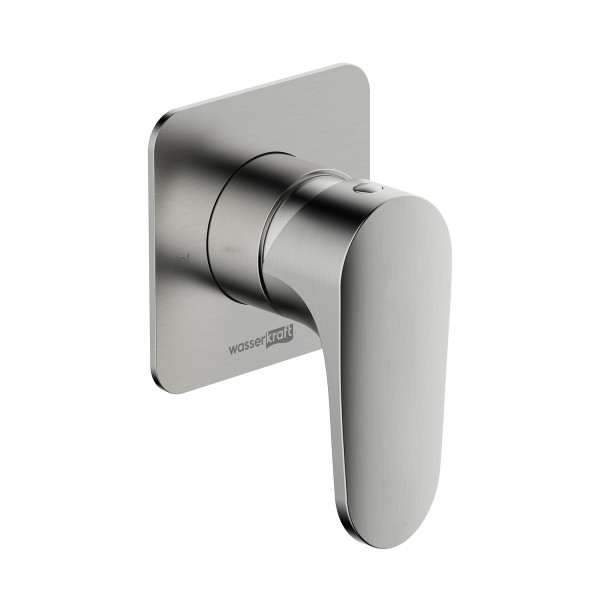 Смеситель для душа встраиваемый WasserKRAFT никель (1451)