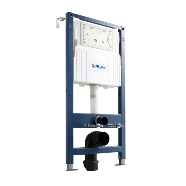 Инсталляция для подвесного унитаза BelBagno фронтальное управление для механической кнопки (BB-101-M) Инсталляция для подвесного унитаза BelBagno фронтальное управление для механической кнопки (BB-101-M)