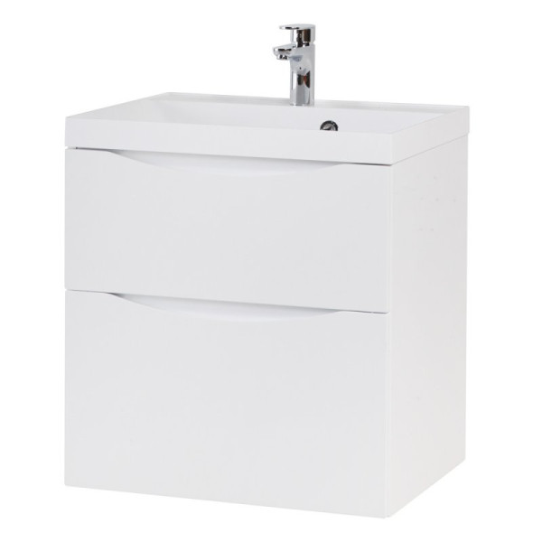 Тумба подвесная BelBagno Marino-H60 90 см Bianco Lucido (Marino-H60-900-2C-SO-BL-P)