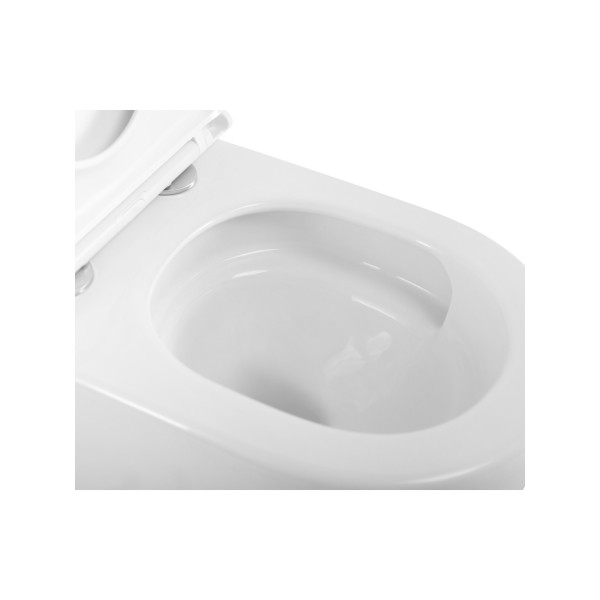 Унитаз подвесной BelBagno Элемент безободковый с сиденьем soft close белый (BB003CH-TOR/SC) Унитаз подвесной BelBagno Элемент безободковый с сиденьем soft close белый (BB003CH-TOR/SC)