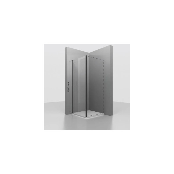 Душевое ограждение RGW Z-050-3 100x200 стекло прозрачное, профиль хром (352253100-21) Душевое ограждение RGW Z-050-3 100x200 стекло прозрачное, профиль хром (352253100-21)