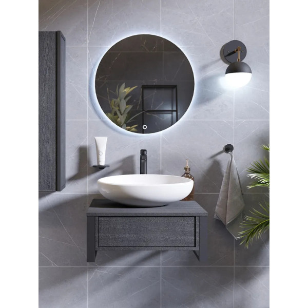 Тумба подвесная 1Marka Grundge Loft 600x480x255 секвойя (Ц0000031980)