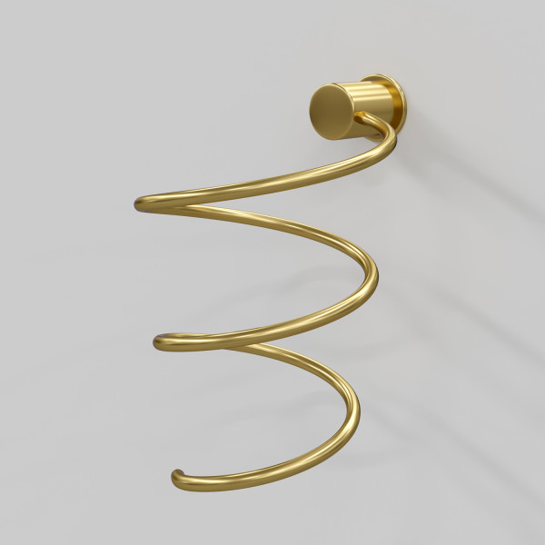 Держатель для фена WasserKRAFT золото матовое (K-1080BG)