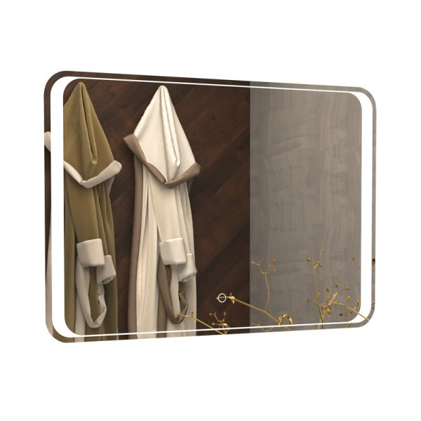 Зеркало Azario Valeria 800х600 влагостойкое, c подсветкой и диммером (CS00064487) Зеркало Azario Valeria 800х600 влагостойкое, c подсветкой и диммером (CS00064487)