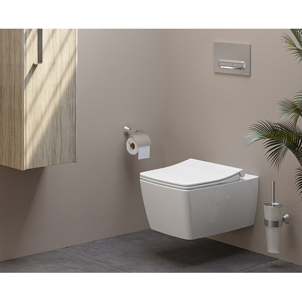 Клавиша смывная Vitra Loop T глянцевый хром (740-0780)