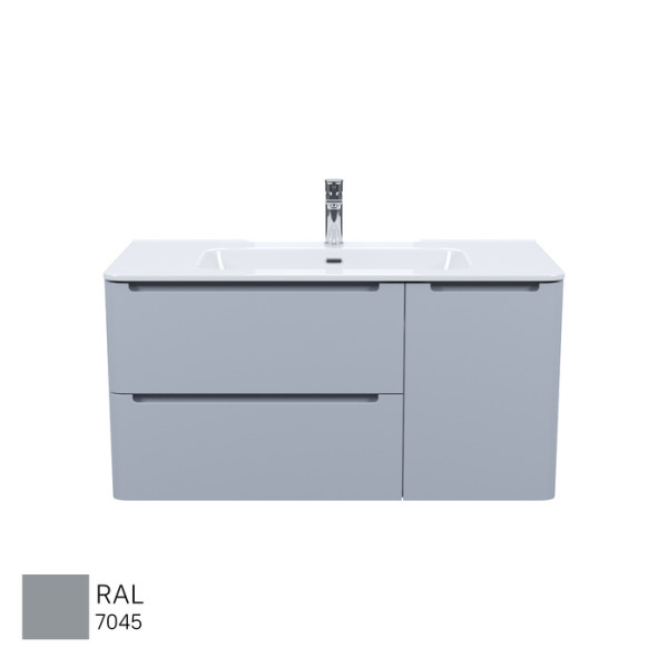 Тумба подвесная Iddis Edifice 100x46,2 светло-серый (EDI10L0i95) Тумба подвесная Iddis Edifice 100x46,2 светло-серый (EDI10L0i95)