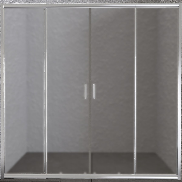 Душевая дверь BelBagno Unique 170x190 стекло рифленое, профиль хром (UNIQUE-BF-2-170/20-P-Cr) Душевая дверь BelBagno Unique 170x190 стекло рифленое, профиль хром (UNIQUE-BF-2-170/20-P-Cr)