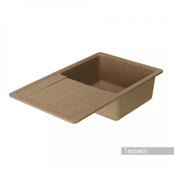 Мойка для кухни врезная Aquaton Аманда 510x780x211 терракот (1.A712.8.32A.D27.0)