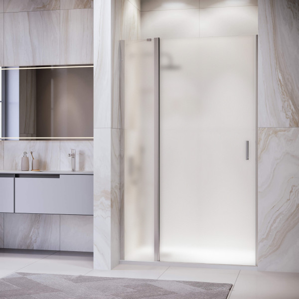 Душевая дверь RGW LE-004 81x195 стекло прозрачное, профиль хром (35120411-21) Душевая дверь RGW LE-004 81x195 стекло прозрачное, профиль хром (35120411-21)