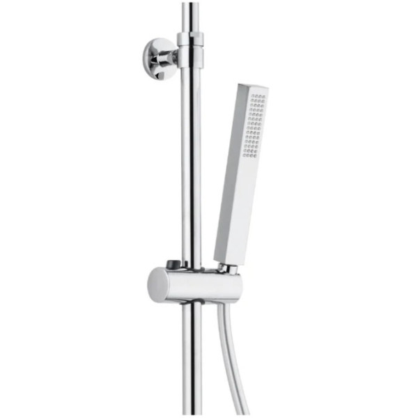 Душевой гарнитур Aquanet Pragmatic S с полочкой (AF430-70-S-C)