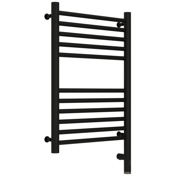 Полотенцесушитель электрический Сунержа Богема 3.0 прямая 600x400 провод справа матовый чёрный (31-5805-6040)