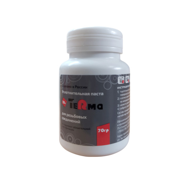 Паста уплотнительная TeRma (70 г., вода-пар) (10060) Паста уплотнительная TeRma (70 г., вода-пар) (10060)