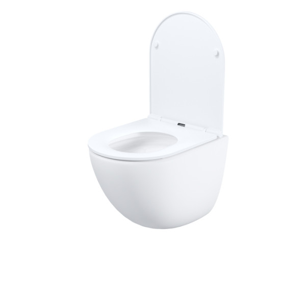 Унитаз подвесной Iddis Axes безободковый с сиденьем soft-close белый (AXERDSEi25)