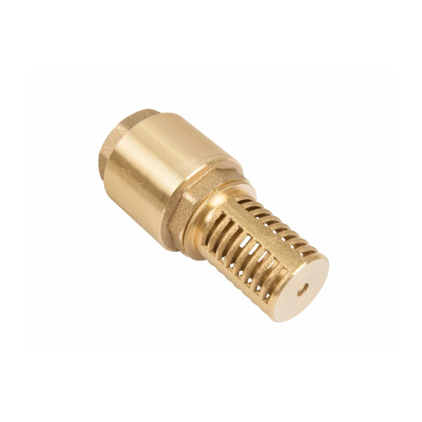 Клапан обратный 1" Unipump с латунным седлом и фильтром-сеткой из латуни (50133)