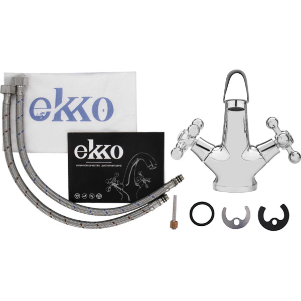 Смеситель для раковины Ekko (E10019)