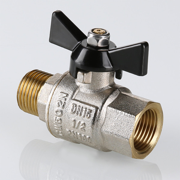 Кран 1" ВН шаровый Valtec Perfect (чёрная бабочка) VT.318.N.06 Кран 1" ВН шаровый Valtec Perfect (чёрная бабочка) VT.318.N.06