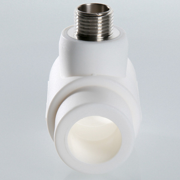 Тройник коллекторный PP-R 40*3/4"Н VALTEC (латунь, белый) VTp.734.0.04005 Тройник коллекторный PP-R 40*3/4"Н VALTEC (латунь, белый) VTp.734.0.04005