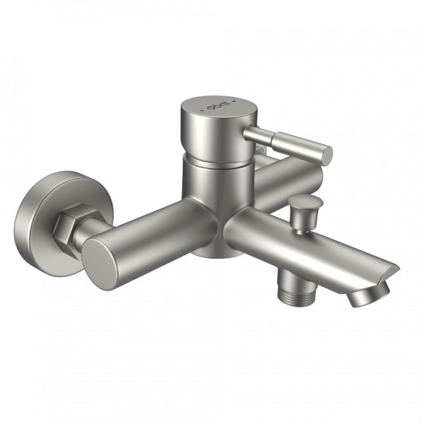 Смеситель для ванны и душа Dorff Logic NEW с душевым набором (D0103030SS)