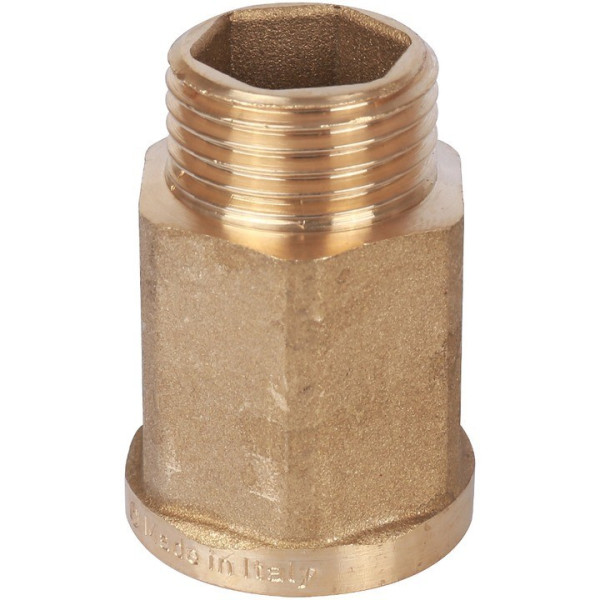 Удлинитель шестигранный 1/2"х1/2" ВН Stout (латунь) SFT-0054-001212 Удлинитель шестигранный 1/2"х1/2" ВН Stout (латунь) SFT-0054-001212
