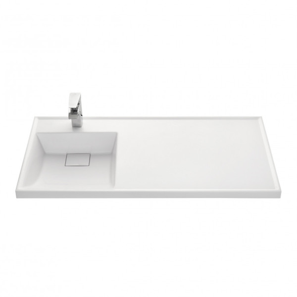 Раковина над стиральной машиной Aquaton Лондри 105x50x15 L белый (1.A728.3.3KL.H01.L)