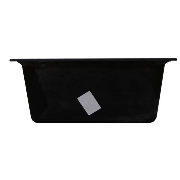 Мойка для кухни Azario Milas 480х42х19,7 сифон в комплекте черный (CS00097668)