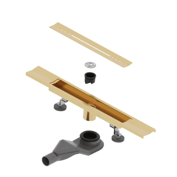 Душевой трап RGW SDR-53Gb 80 см золото BRUSH (76215380-06)