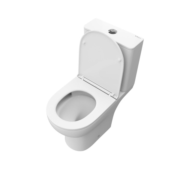 Унитаз-компакт BelBagno Уюе со смывом Торнадо с сиденьем soft close P-trap белый (BB2802CP/T-TOR/SC) Унитаз-компакт BelBagno Уюе со смывом Торнадо с сиденьем soft close P-trap белый (BB2802CP/T-TOR/SC)