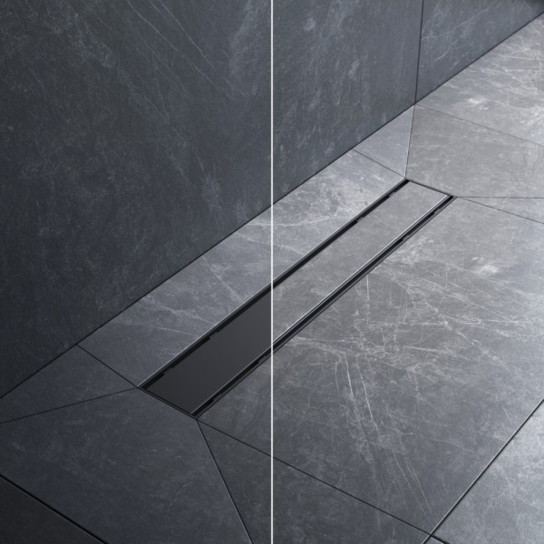 Душевой лоток AM.PM PrimeFlow линейный универс затвор Tile 50 см черн мат (W02SC-U11-050-04BM)