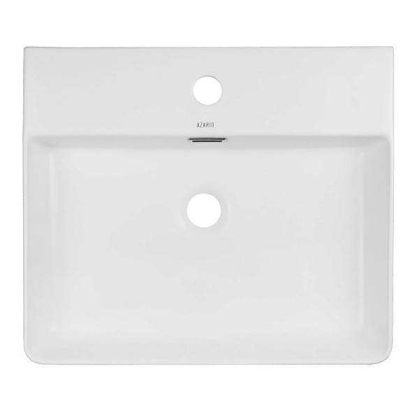 Раковина накладная Azario 50x42x12 белый матовый (AZ-2173-S-MW)