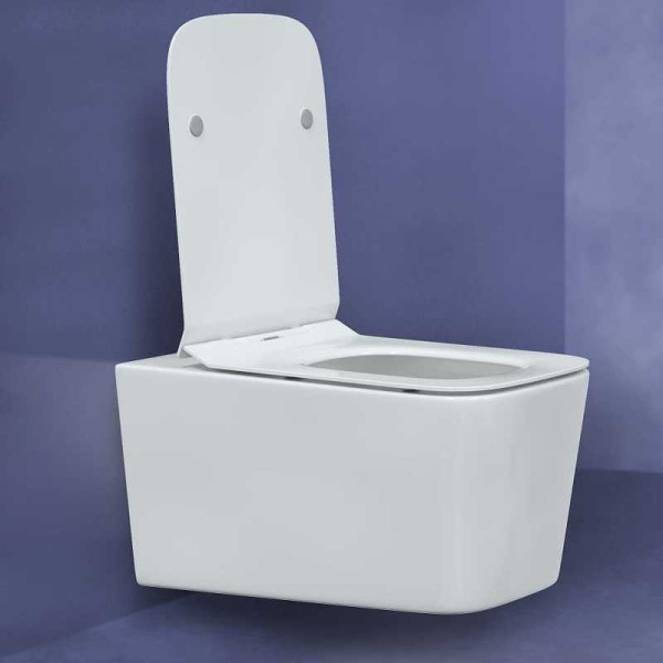 Унитаз подвесной Berges Floe 550*360*335 сиденье дюропласт Floe Slim SO, микролифт (82121) Унитаз подвесной Berges Floe 550*360*335 сиденье дюропласт Floe Slim SO, микролифт (82121)