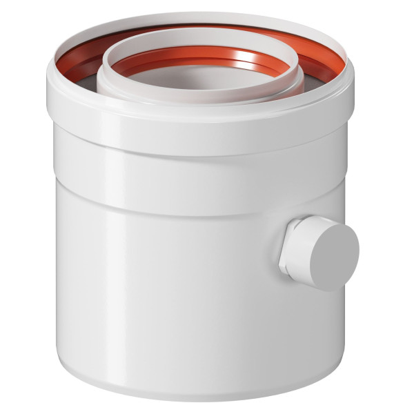 Конденсатоотводчик коаксиальный Okseler D80/125 универсальный (oks00075)