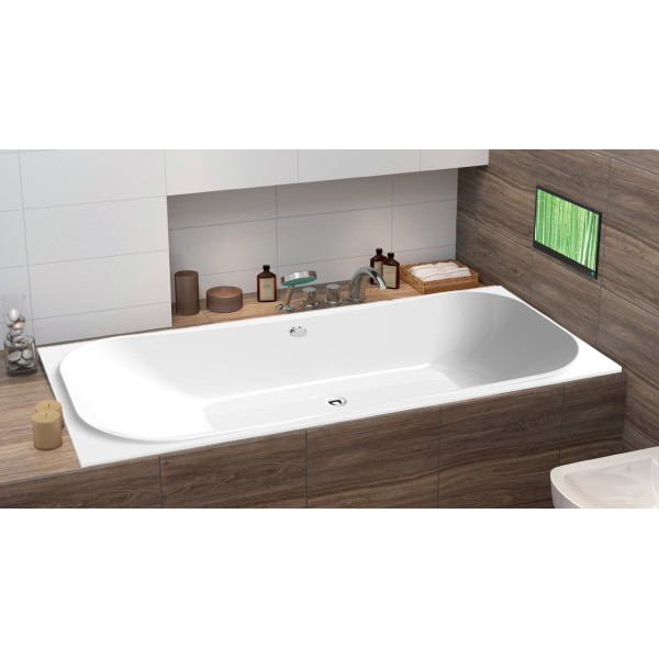 Ванна акриловая C-Bath Kronos 180x80 белая (CBQ013001)