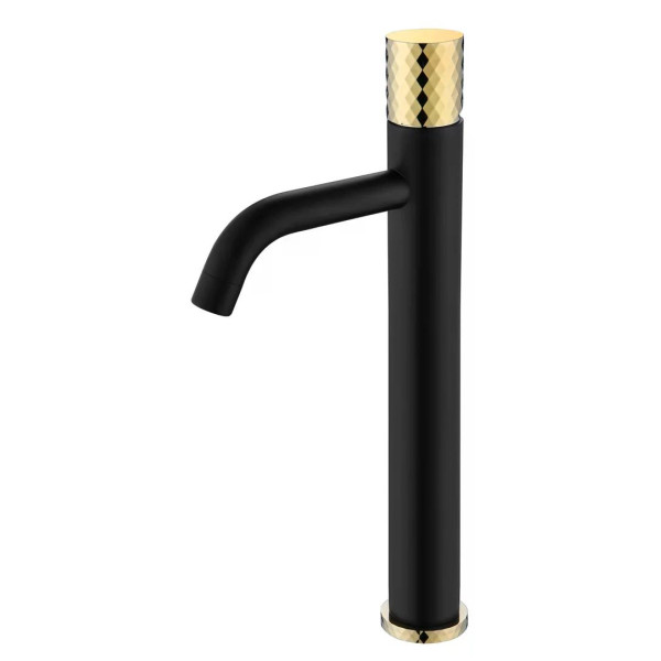 Смеситель для раковины Boheme Stick Черный (122-BG) Смеситель для раковины Boheme Stick Черный (122-BG)