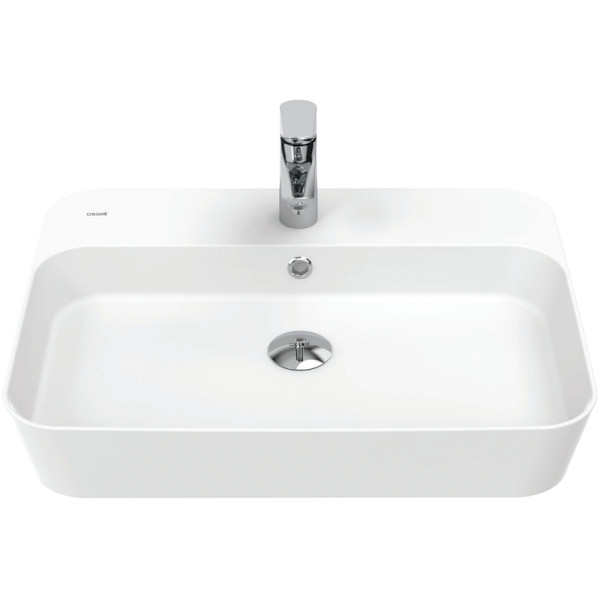 Раковина накладная Creavit Loop 60x45 белая (LP061-00CB00E-0000)