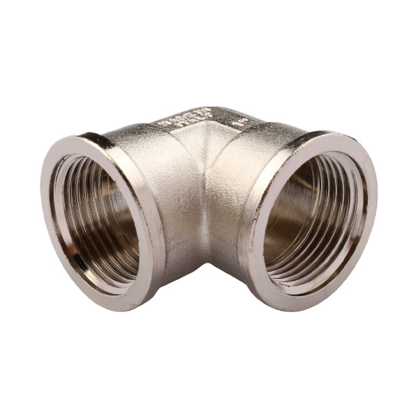 Угольник 1" ВВ Tiemme (никель) (1500144 / 1560N000606)