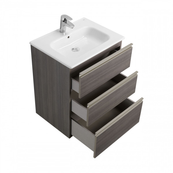 Тумба подвесная Roca The Gap 585x453x741 темно-коричневый (A857404402)