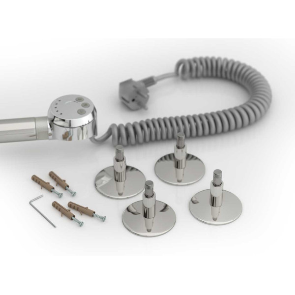 Полотенцесушитель электрический Стилье Формат 10 ТЛ 600x500 (3+3+3) Г16, хром (00511-6050) Полотенцесушитель электрический Стилье Формат 10 ТЛ 600x500 (3+3+3) Г16, хром (00511-6050)