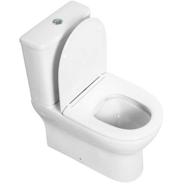 Унитаз компакт BelBagno Energia без бачка с сиденьем микролифт (BB8134CPR/SC)