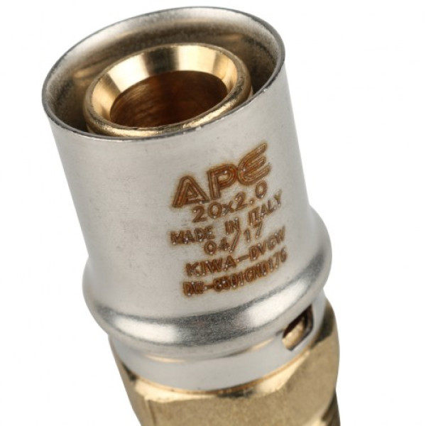 Соединение прямое 20*1/2"Н Stout (пресс) SFP-0001-001220 Соединение прямое 20*1/2"Н Stout (пресс) SFP-0001-001220
