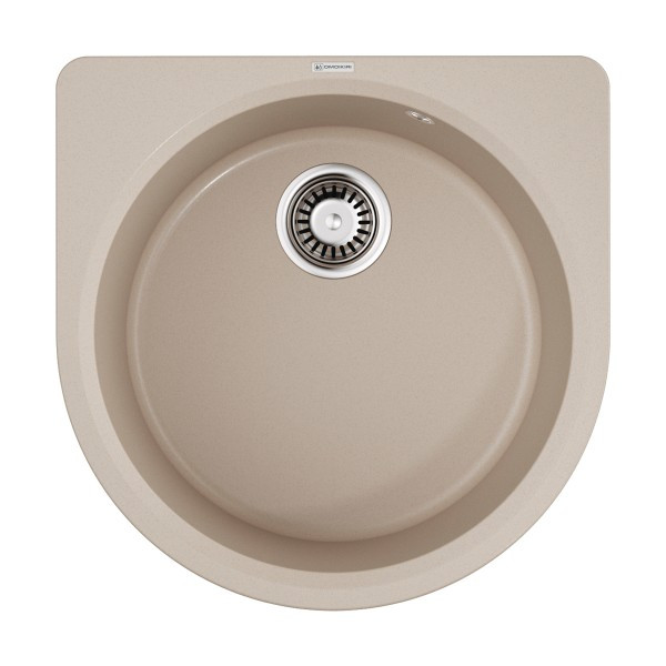 Мойка для кухни врезная Omoikiri Akegata 51-SA 510 бежевый (4993759)