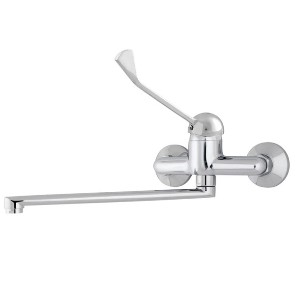 Смеситель для кухни Melodia Medico настенный излив 30см, хром (MDV40811) Смеситель для кухни Melodia Medico настенный излив 30см, хром (MDV40811)