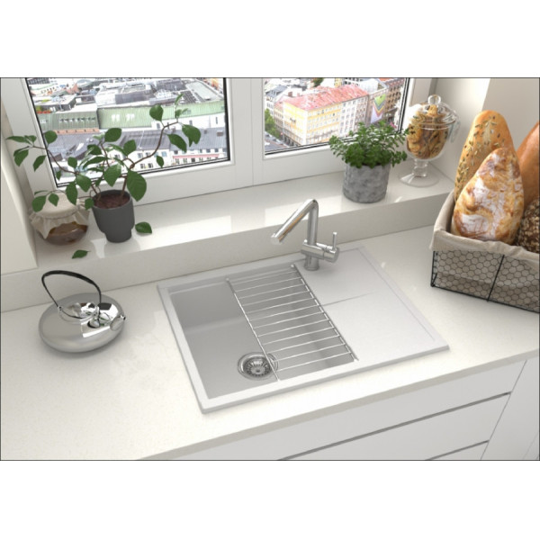 Мойка для кухни врезная Aquaton Делия 65 516x650x218 жемчуг (1.A718.6.32D.E24.0)