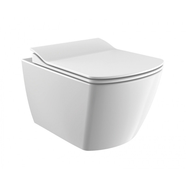 Сиденье для унитаза Creavit с микролифтом белое (KC1103.01.0000E)