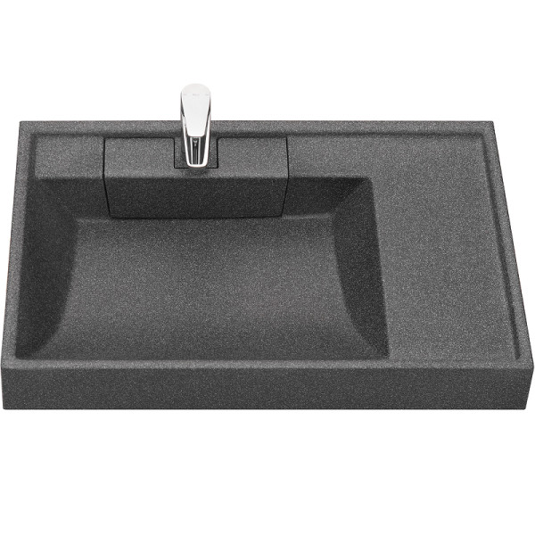 Раковина накладная Aquaton Рейн 80 графит (1A72113KRW210) Раковина накладная Aquaton Рейн 80 графит (1A72113KRW210)