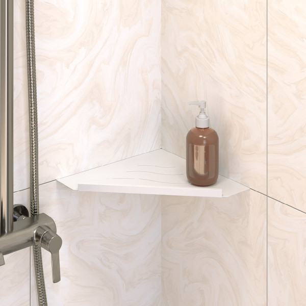 Полка в ванную комнату RGW MT-13W белая (49279913-01)